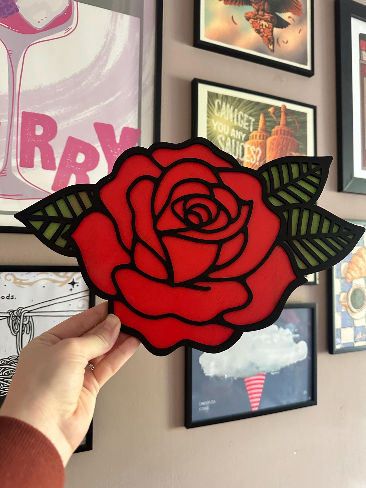 Tattoo Style Rose