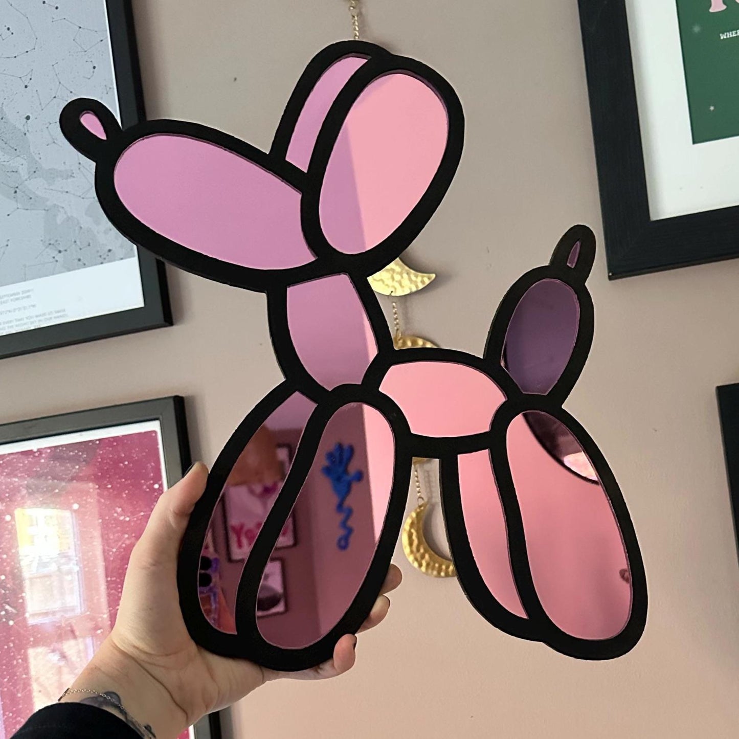 Balloon Dog Mirror