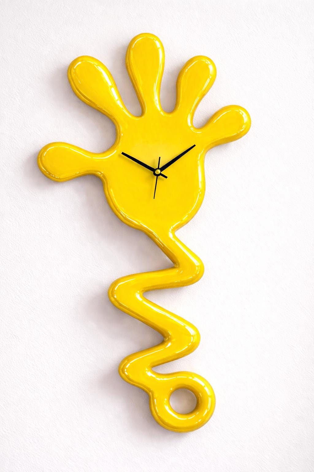 The Splat Hand Clock