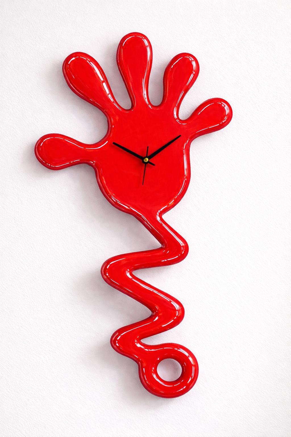 The Splat Hand Clock