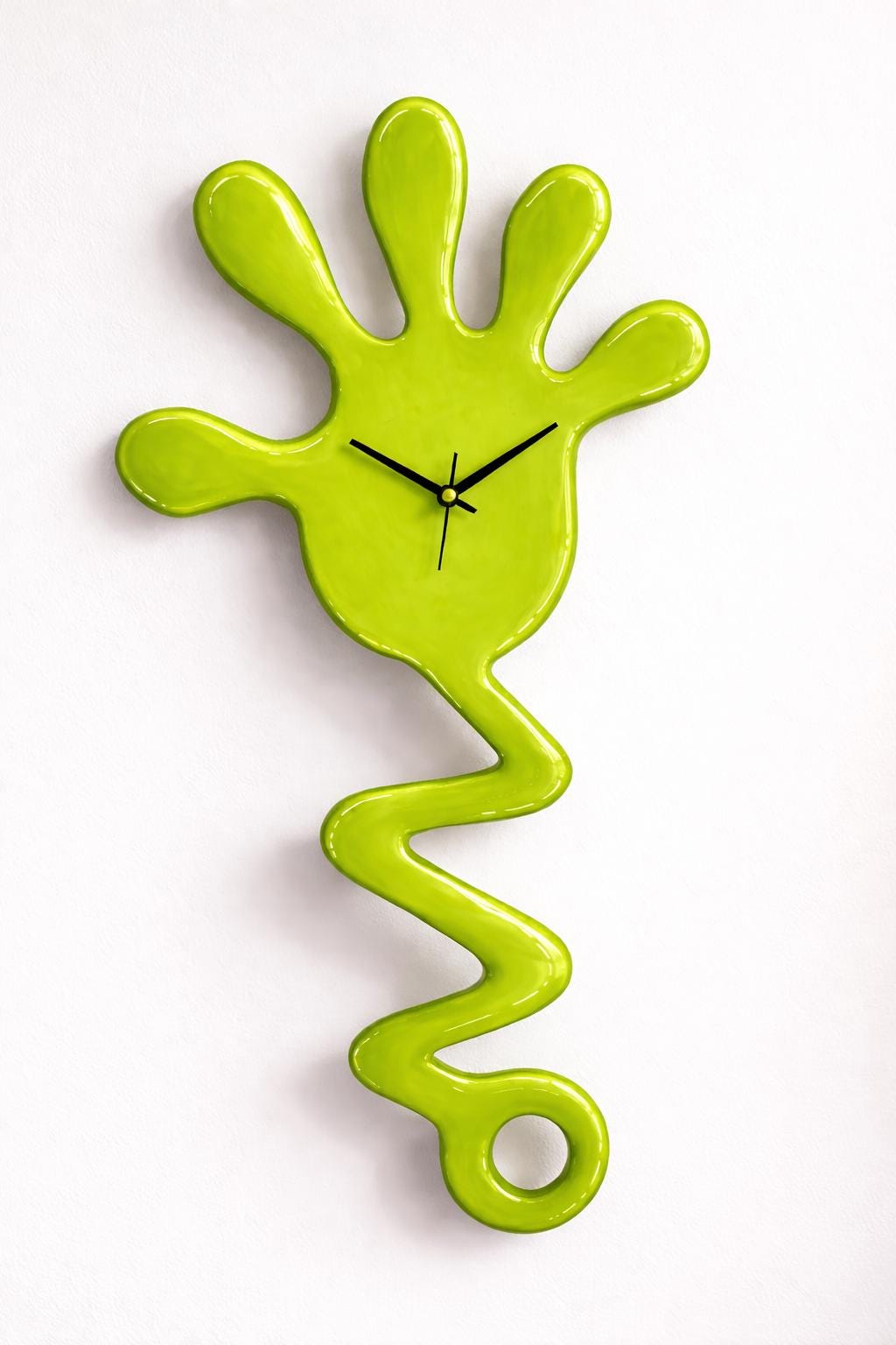 The Splat Hand Clock