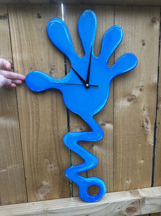 The Splat Hand Clock
