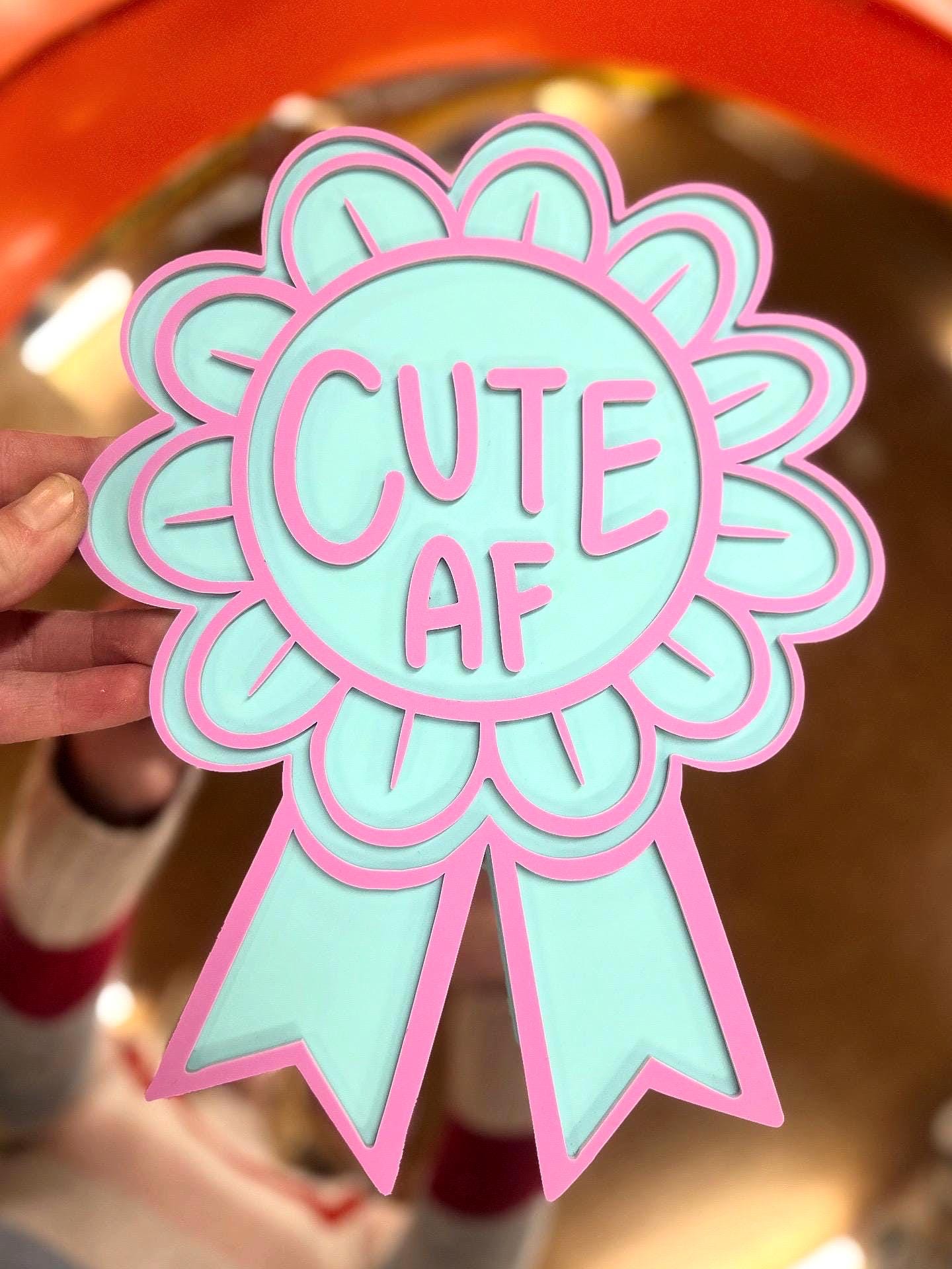 Cute AF Rosette