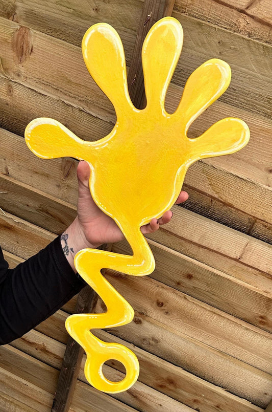Splat Hand Wall Art | Y2K Wall Art | Fun, Funky & Handmade | Gifts and Homeware | Bold Decor