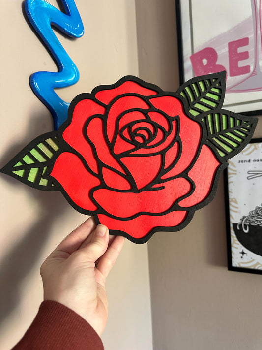 Tattoo Style Rose
